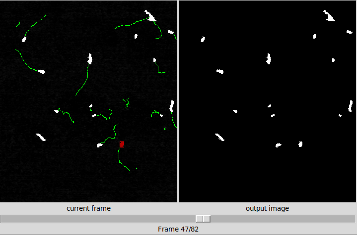 Frames Player and Analyzer application